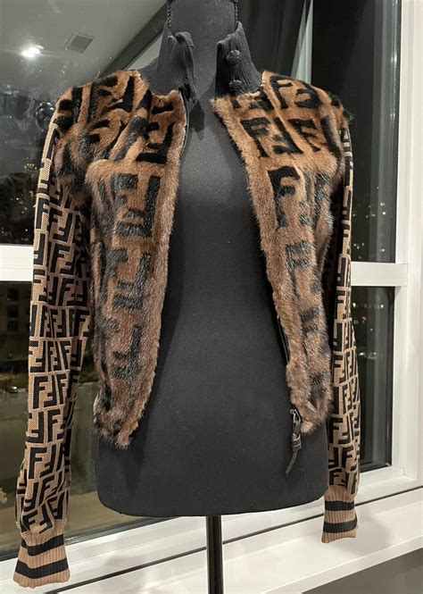 fendi trouble jacket|authentic Fendi jacket.